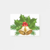 Mistletoe Bells Post-it® Notes (Voorkant)