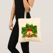 Mistletoe Bells Tote Bag (Voorkant (product))