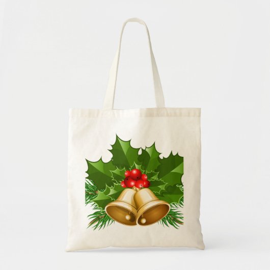 Mistletoe Bells Tote Bag (Voorkant)