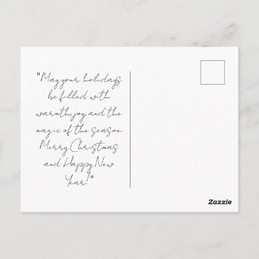 Mistletoe Briefkaart (Achterkant)