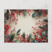 Mistletoe Briefkaart (Achterkant)