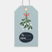 Mistletoe Cadeaulabel (Voorkant)