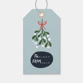 Mistletoe Cadeaulabel