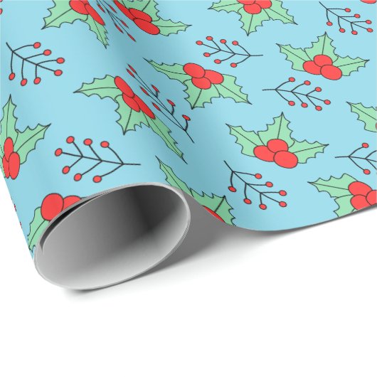 Mistletoe Cadeaupapier (Rol Hoek)