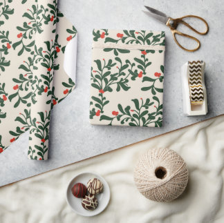 Mistletoe Cadeaupapier