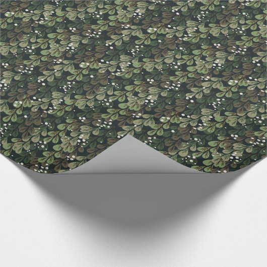Mistletoe Cadeaupapier (Hoek)