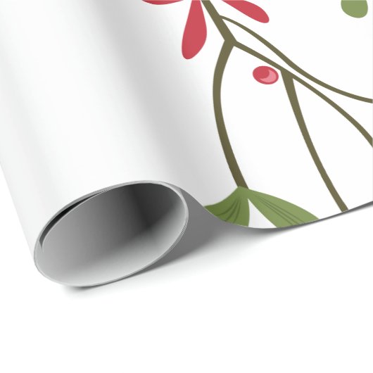 Mistletoe Cadeaupapier (Rol Hoek)