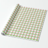 Mistletoe Cadeaupapier (Uitgerold)