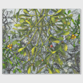 Mistletoe Cadeaupapier (Vlak)