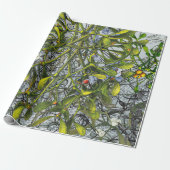 Mistletoe Cadeaupapier (Uitgerold)