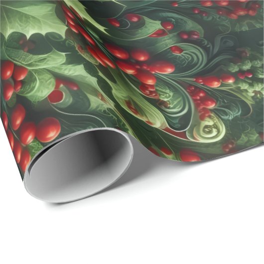 Mistletoe Cadeaupapier (Rol Hoek)