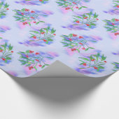 mistletoe cadeaupapier (Hoek)