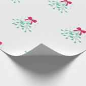 Mistletoe Christmas Cadeaupapier (Hoek)