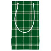 Mistletoe Christmas Plaid Klein Cadeauzakje (Voorkant)