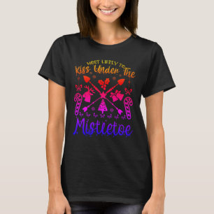 Mistletoe Christmas t-shirt ontwerp