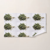 ** MISTLETOE** CHRISTMAS TOWEL SET BAD HANDDOEK (Handdoek)