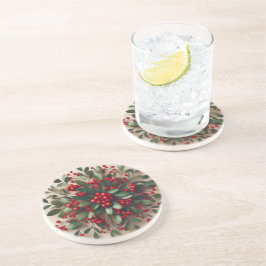 Mistletoe Coaster Zandsteen Onderzetter
