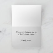 Mistletoe Crow Feestdagen Kaart (Binnen)