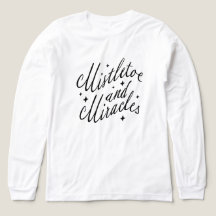 Mistletoe en Mirakels Kerst T-Shirt