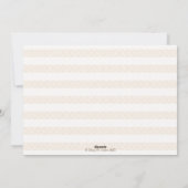 Mistletoe-fotokerstkaart Feestdagenkaart (Achterkant)