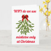 MISTLETOE GEBRUIKEN VOOR "ONS JUBILEUM" KAART (Gele Bloem)