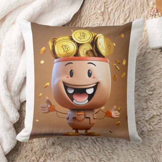 Mistletoe & geldspaarders kussen (Deken)