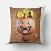 Mistletoe & geldspaarders kussen (Voorkant)