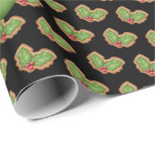Mistletoe Gnome past Kleur aan Cadeaupapier (Rol Hoek)