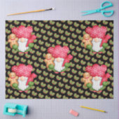 Mistletoe Gnome past Kleur aan Tissuepapier (Craft)