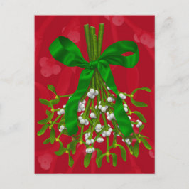Mistletoe Greetings. Briefkaart