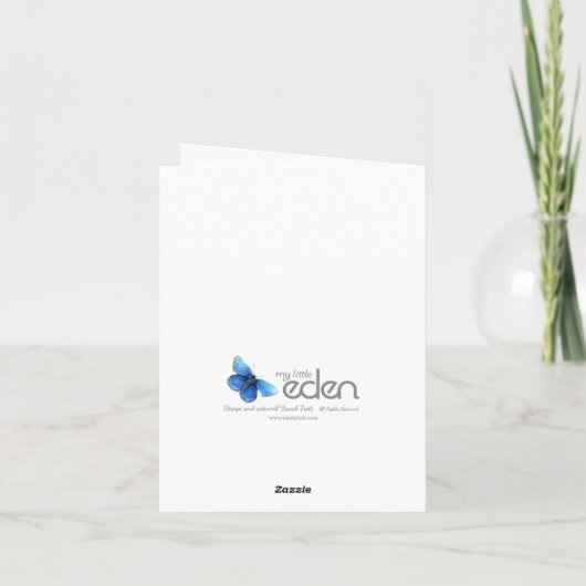 Mistletoe groene kerstboomkaart feestdagen kaart (Achterkant)