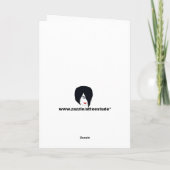 Mistletoe Groeten Kaart (Achterkant)