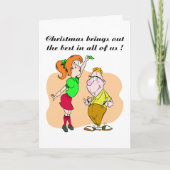 Mistletoe Groeten Kaart (Voorkant)