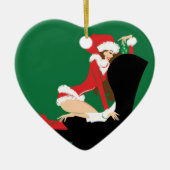 Mistletoe Heart Ornament (Voorkant)