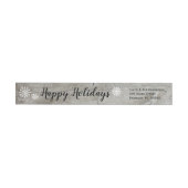 Mistletoe Holiday Adres Etiket (Individueel)