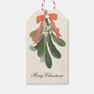  Mistletoe Holiday Gift Labels Cadeaulabel