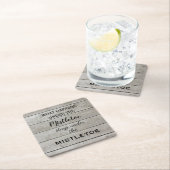 Mistletoe Holiday Kartonnen Onderzetters (Insitu)