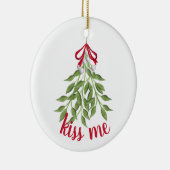 Mistletoe Holiday Ornament (Rechts)