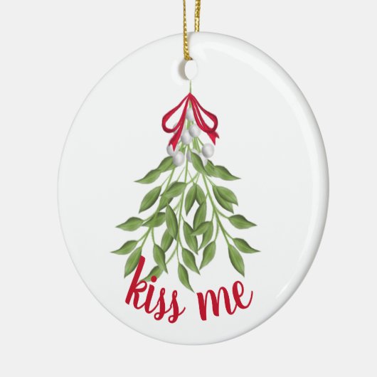 Mistletoe Holiday Ornament (Links)