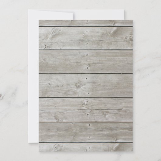 Mistletoe Holiday Party Kaart (Achterkant)