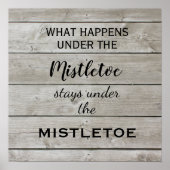 Mistletoe Holiday Poster (Voorkant)