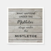 Mistletoe Holiday Servet (Voorkant)