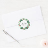 Mistletoe Holiday Sticker (Envelop)