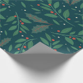 Mistletoe & Hulst Charme Inpakpapier (Hoek)