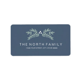 Mistletoe ID441 met magische kerstmis Etiket