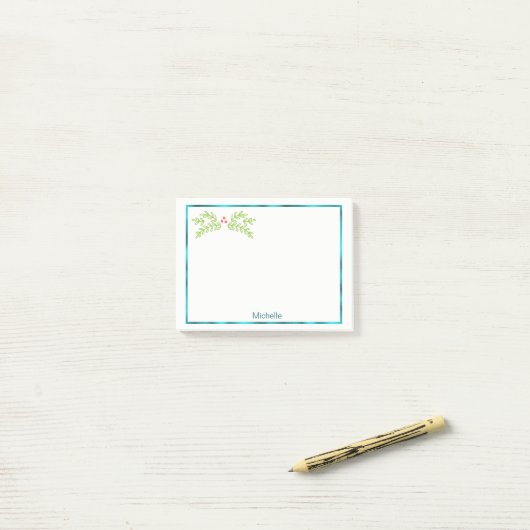 Mistletoe ID441 met magische kerstmis Post-it® Notes (Op bureau)