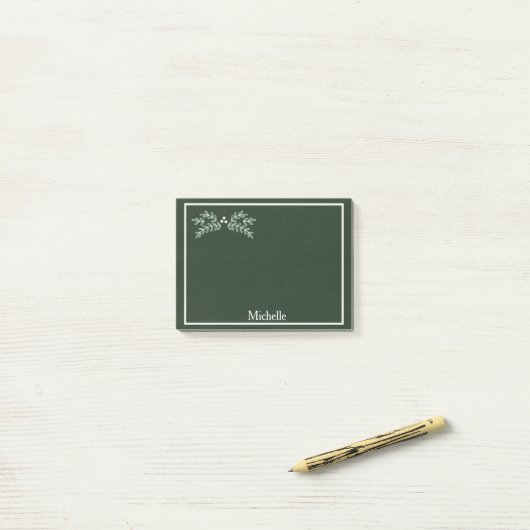 Mistletoe ID441 met magische kerstmis Post-it® Notes (Op bureau)