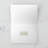 Mistletoe in Your Pocket Feestdagen Kaart (Binnen)