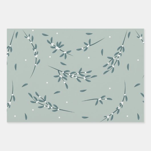 Mistletoe- Inpakpapier Vel (Voorkant 2)