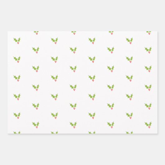 Mistletoe Inpakpapier Vel (Voorkant 3)